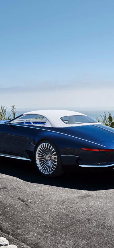 Fond d'écran iPhone Mercedes Maybach 6 Cabriolet Rear