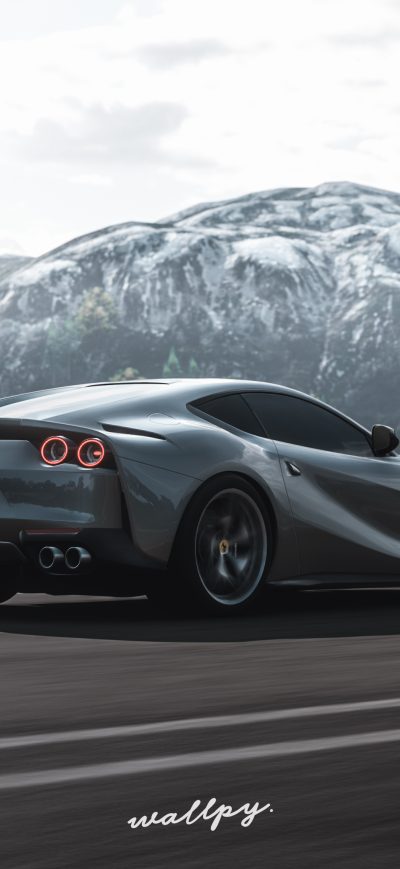 Fond d'écran iPhone Forza Horizon 4 Ferrari