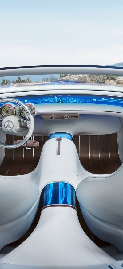 Fond d'écran iPhone Vision Mercedes Maybach 6 Cabriolet Interior