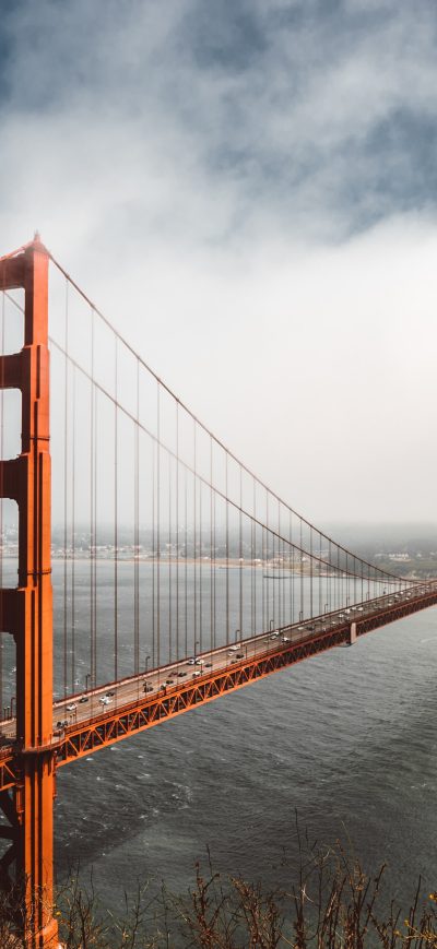 Fond d'écran iPhone 4k Golden Gate Bridge