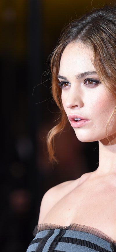 Fond d'écran iPhone Lily James 2016