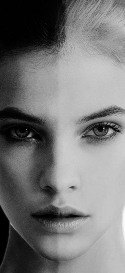 Fond d'écran iPhone Barbara Palvin Black And White Portrait 8k