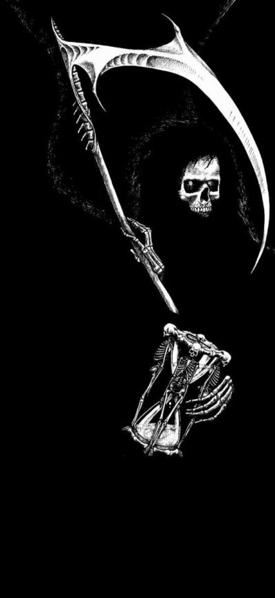Fond d'écran iPhone Grim Reaper Fantasy Art