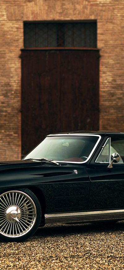 Fond d'écran iPhone Ares Design Chevrolet Corvette Sting Ray 2018
