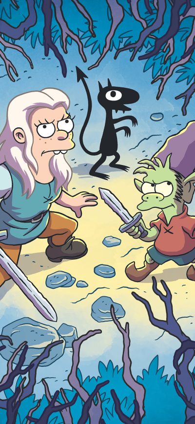 Fond d'écran iPhone Disenchantment Netflix 2018