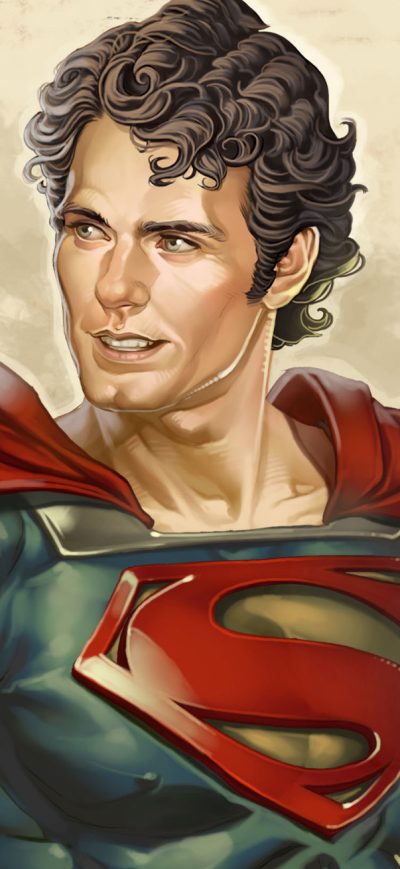 Fond d'écran iPhone Superman Artwork HD