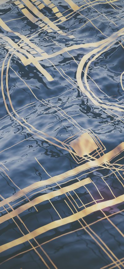 Fond d'écran iPhone Water Digital Abstract 4k