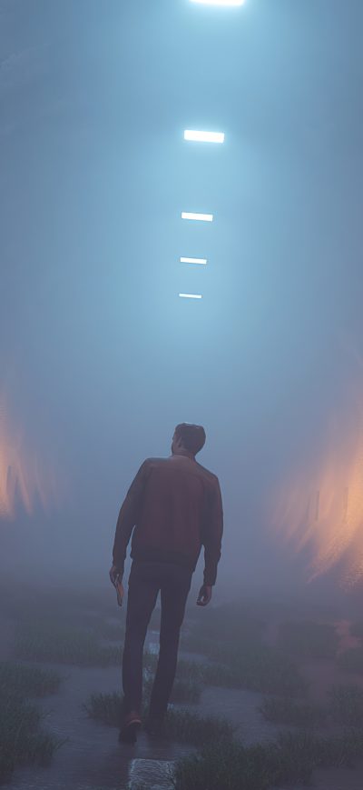 Fond d'écran iPhone Walking In Cave 4k