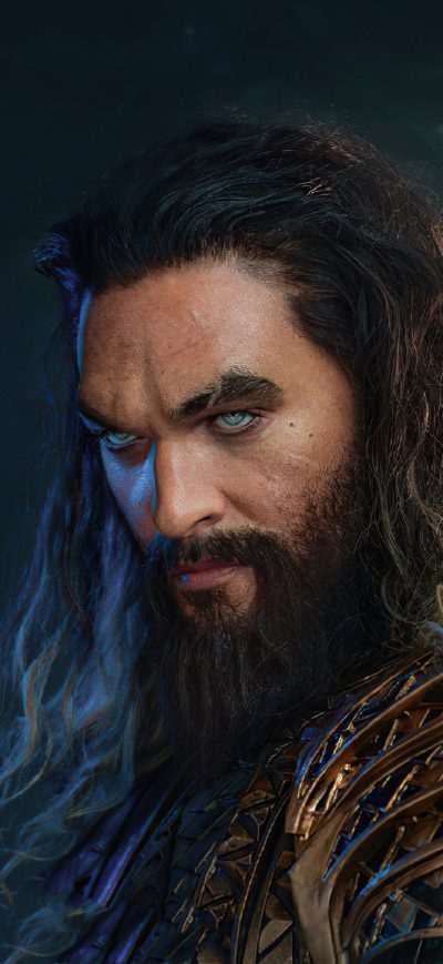 Fond d'écran iPhone Aquaman Portrait 4k