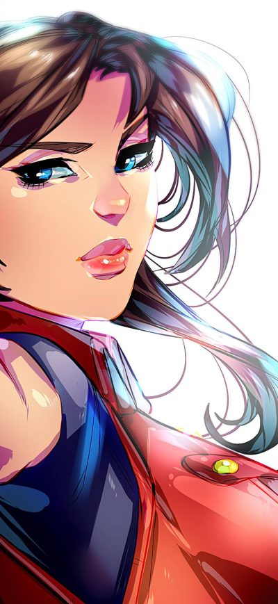 Fond d'écran iPhone Pointing Weapon Girl Artistic Art