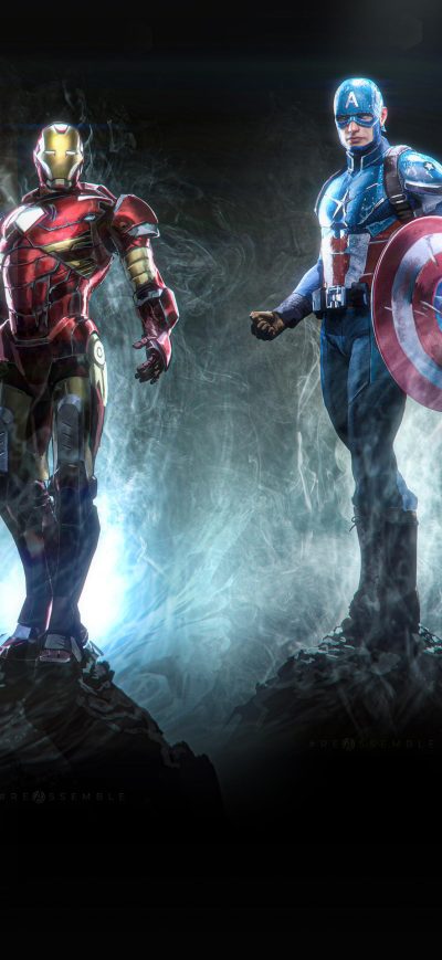 Fond d'écran iPhone Avengers 4k Art