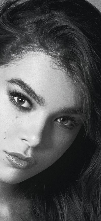 Fond d'écran iPhone Hailee Steinfeld Marie Claire 2018 Monochrome