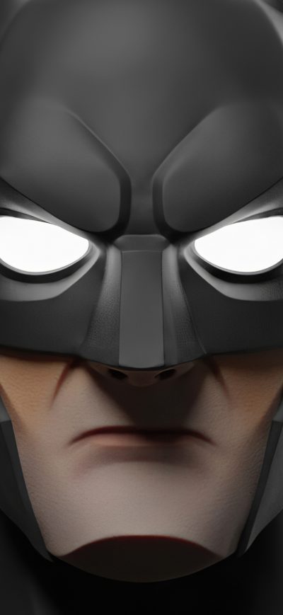 Fond d'écran iPhone Batman Glowing Eyes 4k