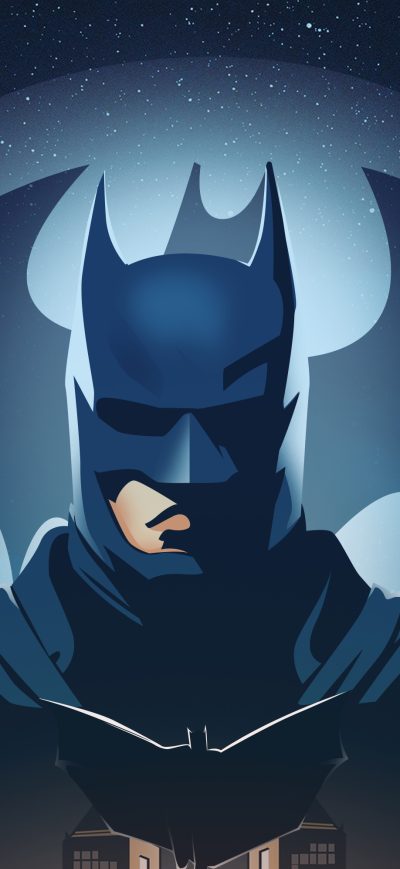 Fond d'écran iPhone Batman Gotham Hero 4k