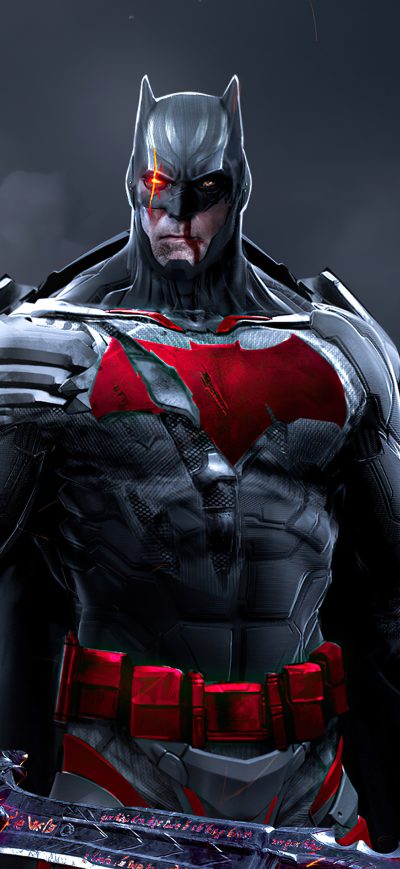 Fond d'écran iPhone Batman Apokolips 4k