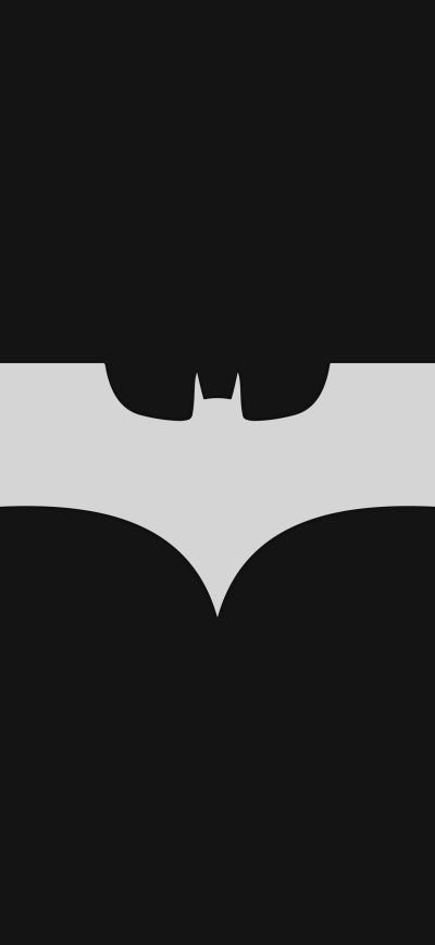 Fond d'écran iPhone Batman Dark Minimal Logo 4k