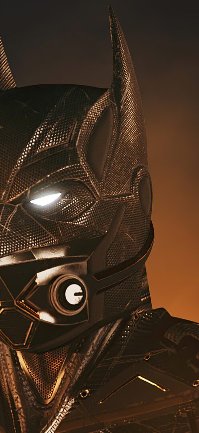 Fond d'écran iPhone Batman Respirator Mask 4k