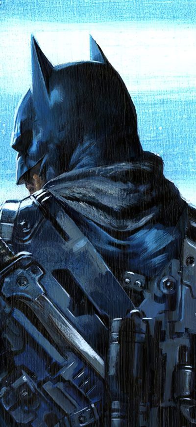 Fond d'écran iPhone Batman Guns Artwork