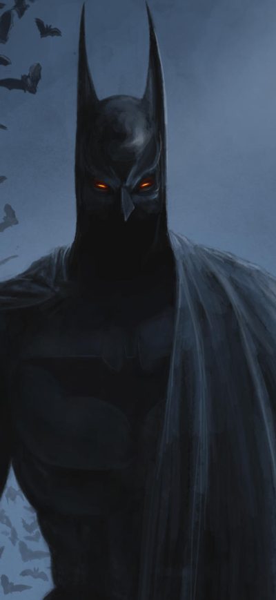 Fond d'écran iPhone Batman Rise Art