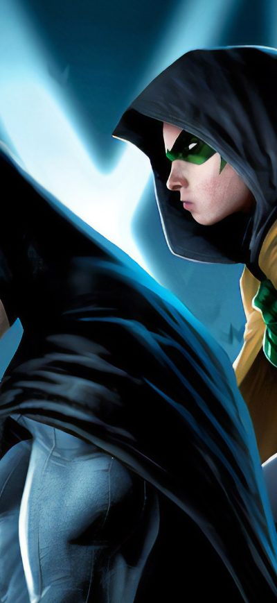 Fond d'écran iPhone Batman Robin Art