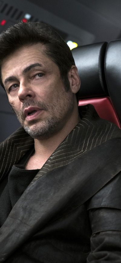 Fond d'écran iPhone Benicio Del Toro In Star Wars The Last Jedi 2017