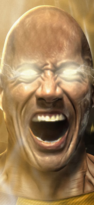 Fond d'écran iPhone The Rock Black Adam 4k