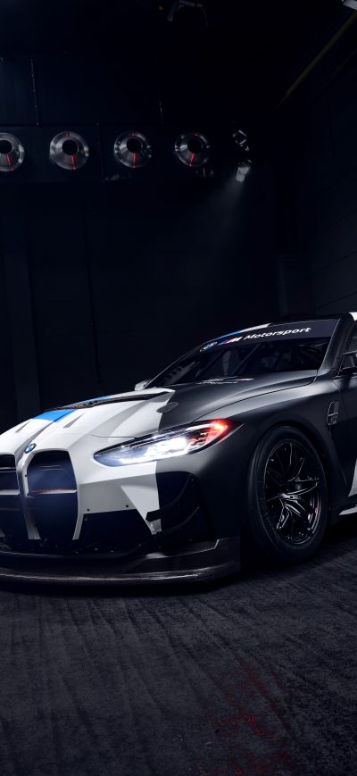 Fond d'écran iPhone BMW M4 GT4 2022