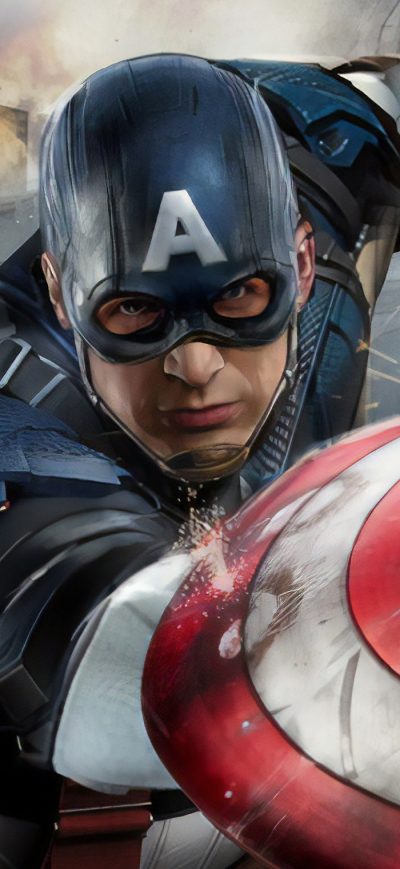 Fond d'écran iPhone Artwork Captain America New