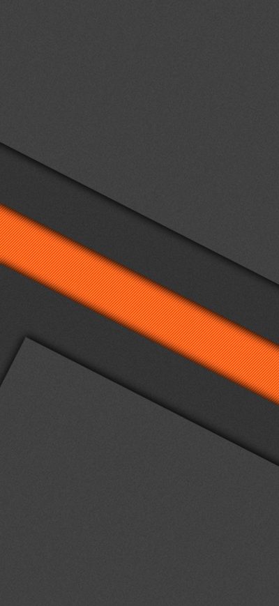 Fond d'écran iPhone Orange Burning Dark Shape Abstract 5k