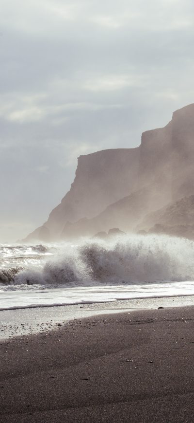 Fond d'écran iPhone Waves Shore Ocean