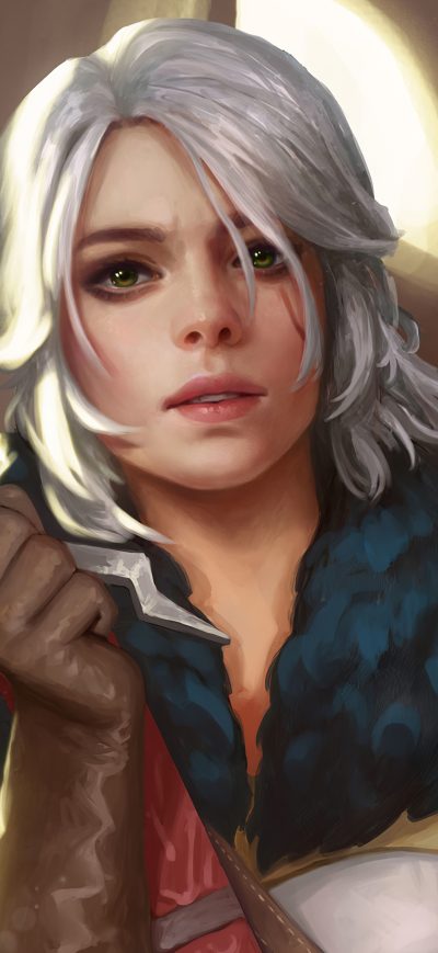 Fond d'écran iPhone Ciri The Witcher 3 Game 4k