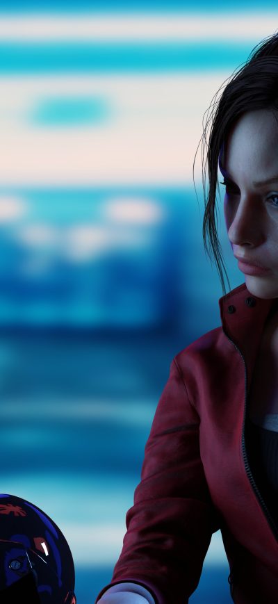 Fond d'écran iPhone Resident Evil 2 Claire Redfield 5k