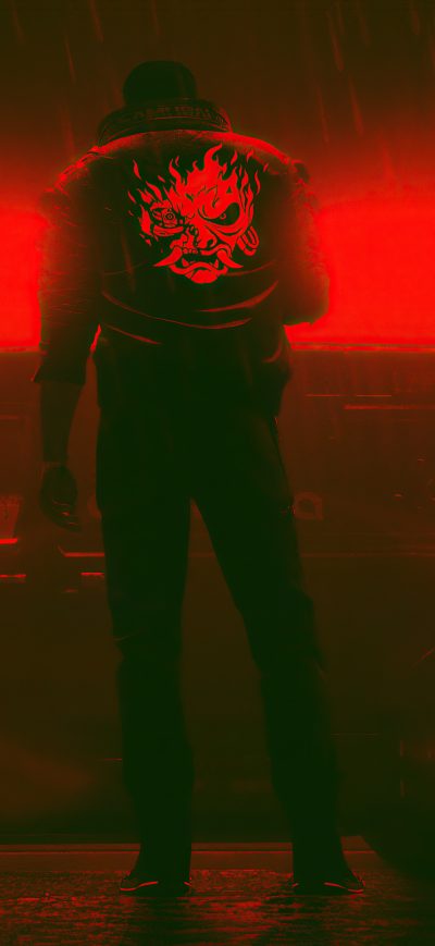 Fond d'écran iPhone Cyberpunk 2077 Mafia 5k