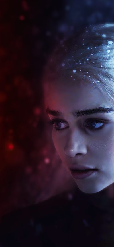 Fond d'écran iPhone Daenerys Stormborn 4k