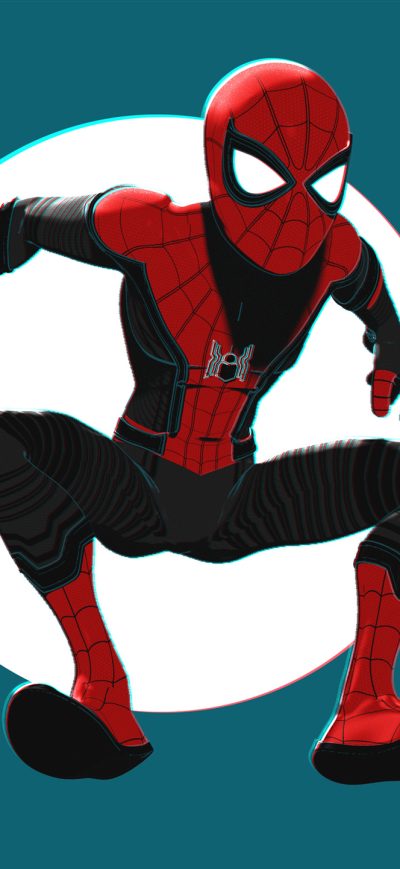 Fond d'écran iPhone SpiderMan Into The Spider Verse Movie Digital Artwork
