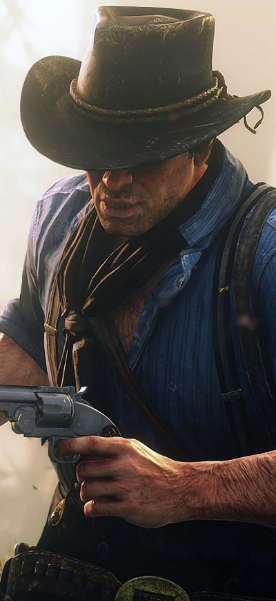 Fond d'écran iPhone Arthur Morgan Red Dead Redemption 2