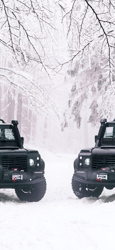 Fond d'écran iPhone Ares Design Land Rover Defender 110 2018