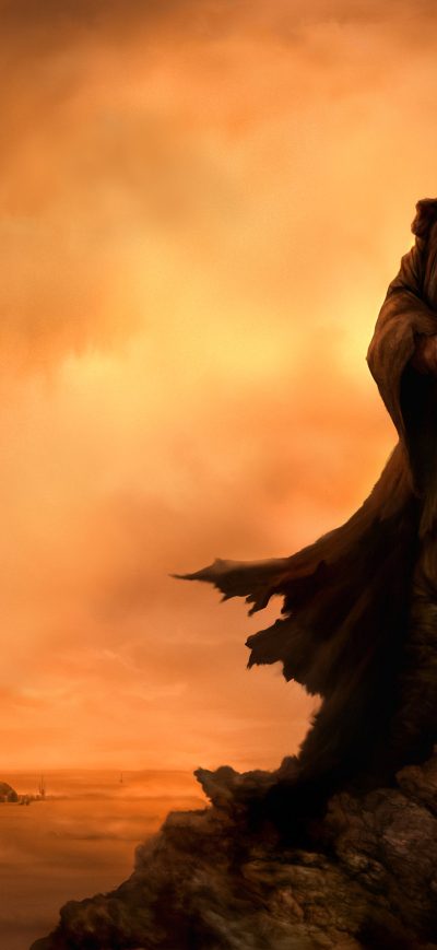 Fond d'écran iPhone Star Wars Obi Wan Artwork