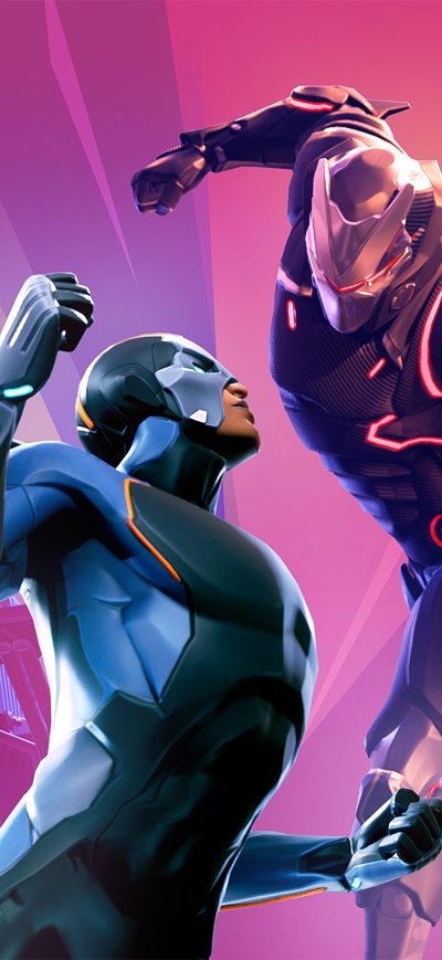 Fond d'écran iPhone Fortnite Blockbuster 4k