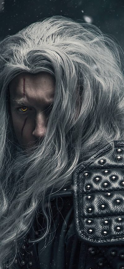 Fond d'écran iPhone Geralt Of Rivia Witcher Cosplay 5k