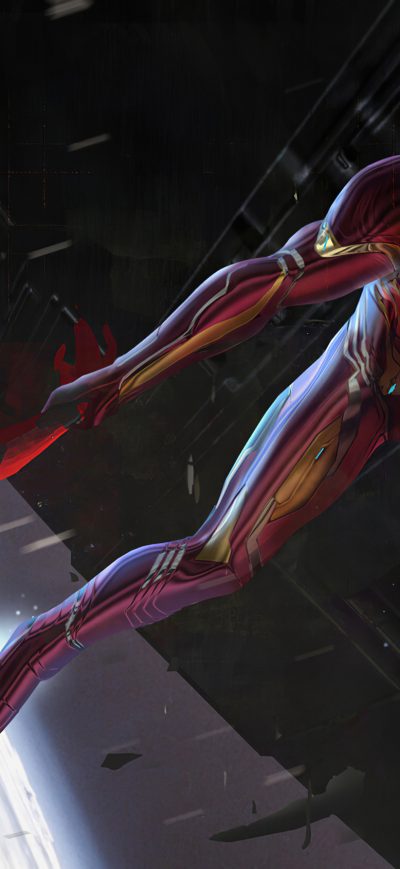 Fond d'écran iPhone Iron Man Saving Spider Man