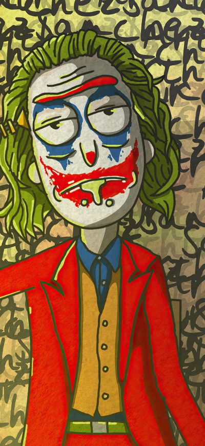 Fond d'écran iPhone Rick X Joker