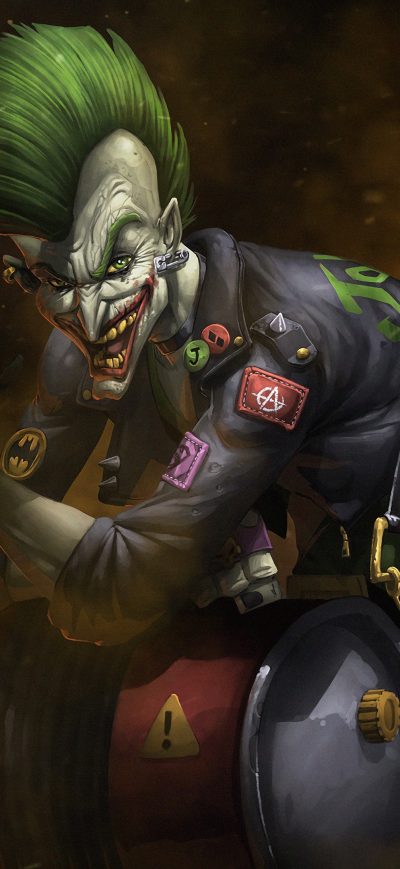 Fond d'écran Bad Joker 5k sur iPhone