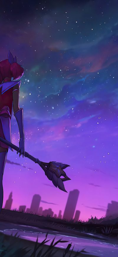 Fond d'écran iPhone You Are Not Alone Star Guardians Lol 4k
