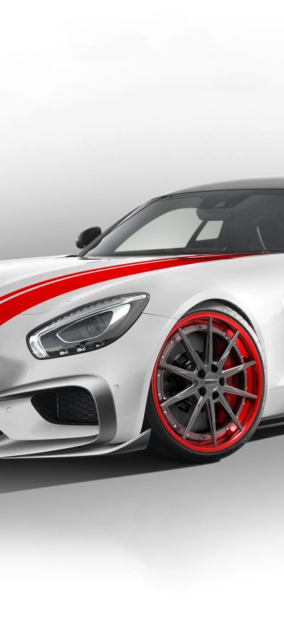 Fond d'écran iPhone Renntech Mercedes Gt 5k