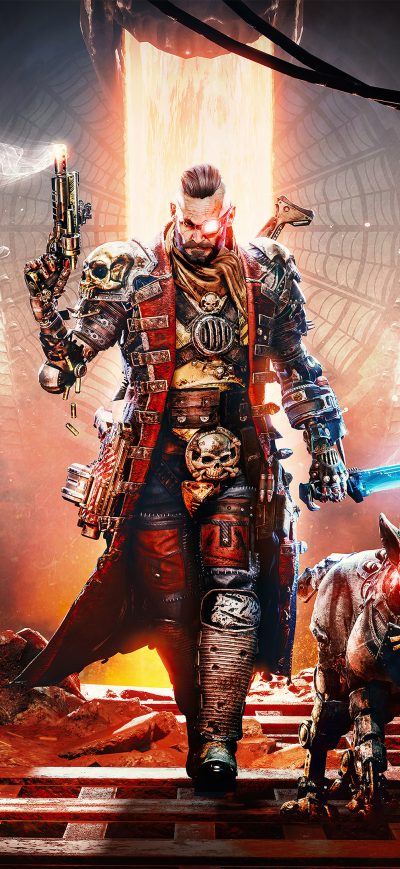 Fond d'écran iPhone Necromunda Hired Gun Warhammer 40000 4k