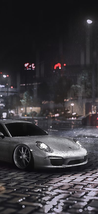 Fond d'écran iPhone Need For Speed Porsche White Candy 4k