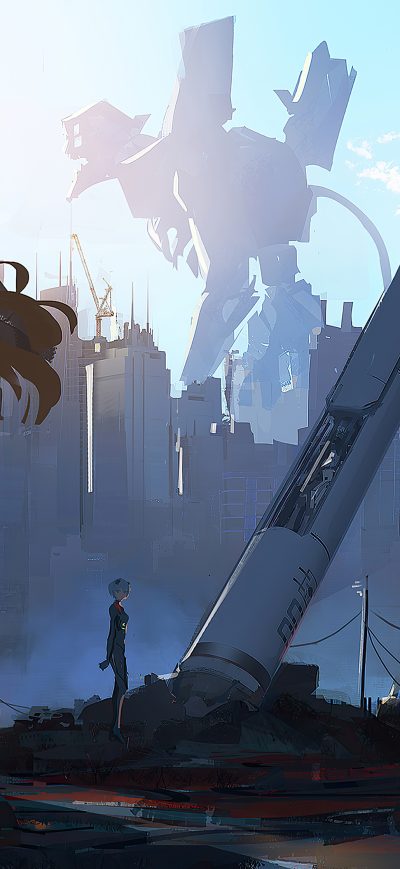 Fond d'écran iPhone Asuka Langley Soryu Gods In His Heaven 4k