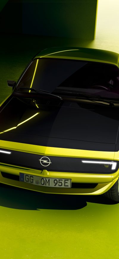 Fond d'écran iPhone Opel Manta GSe ElektroMOD 2021