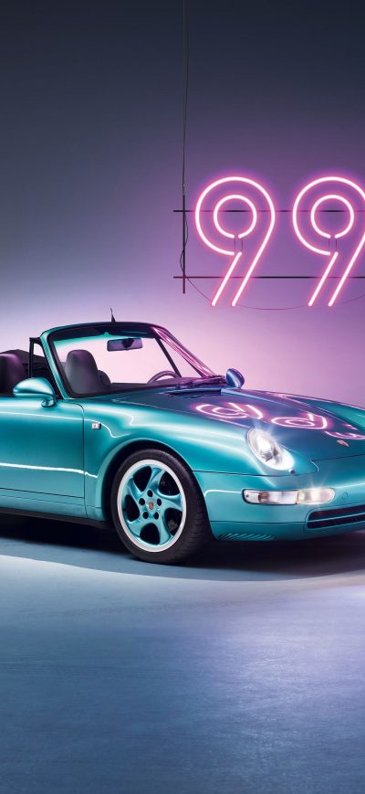 Fond d'écran Porsche 993 4k sur iPhone